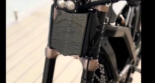 Glossy ’’ Motocutz’’ Front Plate
