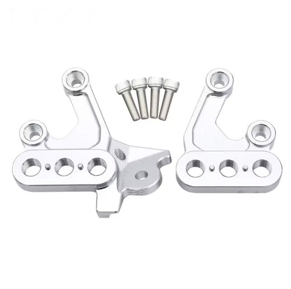 Chrome Peg Mounts + Peg Bracket
